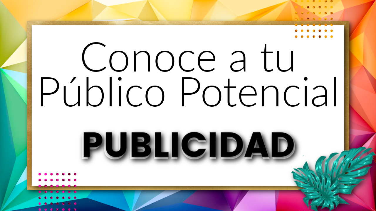 Público Objetivo, Público Potencial o Buyer Persona